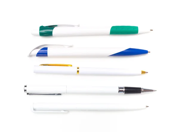 Different pens and pencils — Stock Photo, Image