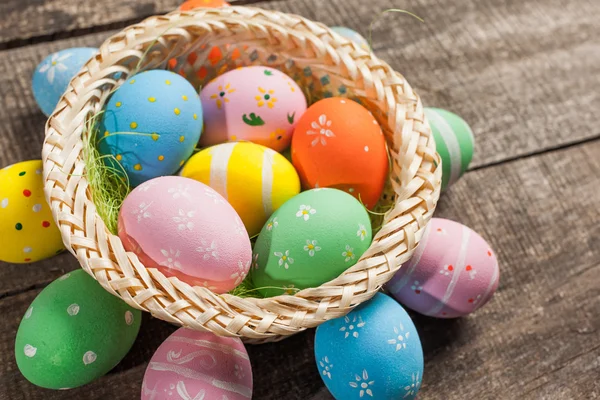 Yuvadaki paskalya yumurtaları 