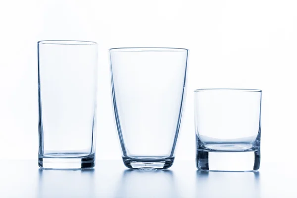 Склянка ізольована на білому фоні — стокове фото