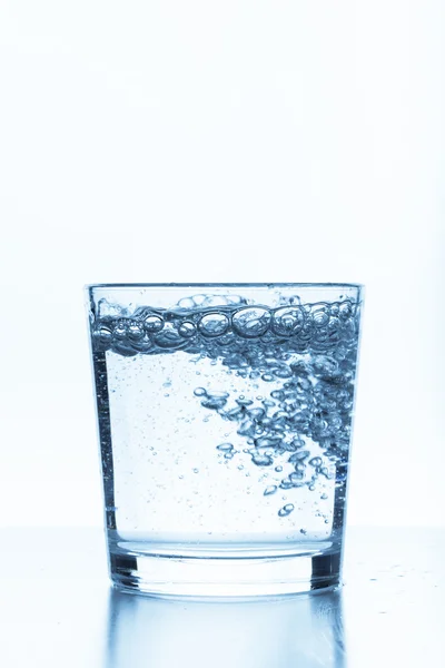 Glass of water isolated — Stock Photo, Image