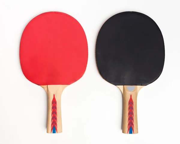 Настольные теннисные ракетки — стоковое фото