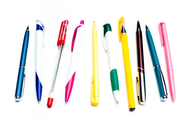 Different kind of pens — Stock Photo, Image