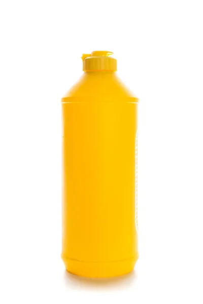 Producto de limpieza en recipiente de plástico —  Fotos de Stock