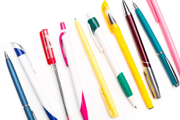 Different kind of pens — Stock Photo, Image