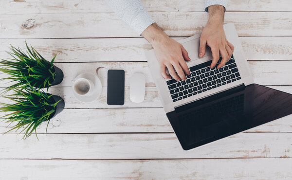 Бизнесмен на вершине