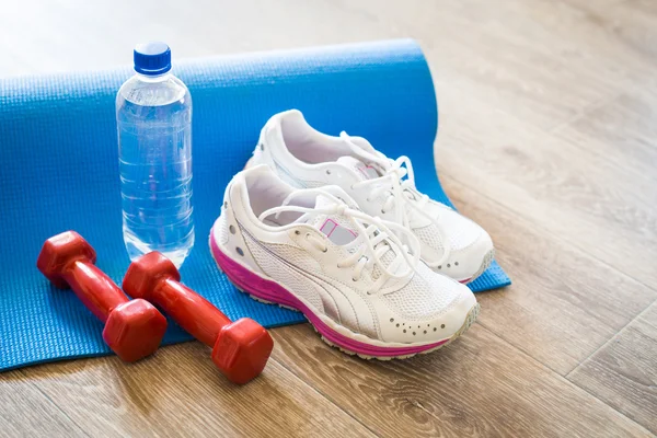 Sport supplies for sports activities — Stock Photo, Image