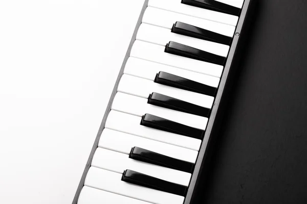 Teclado de piano clássico — Fotografia de Stock