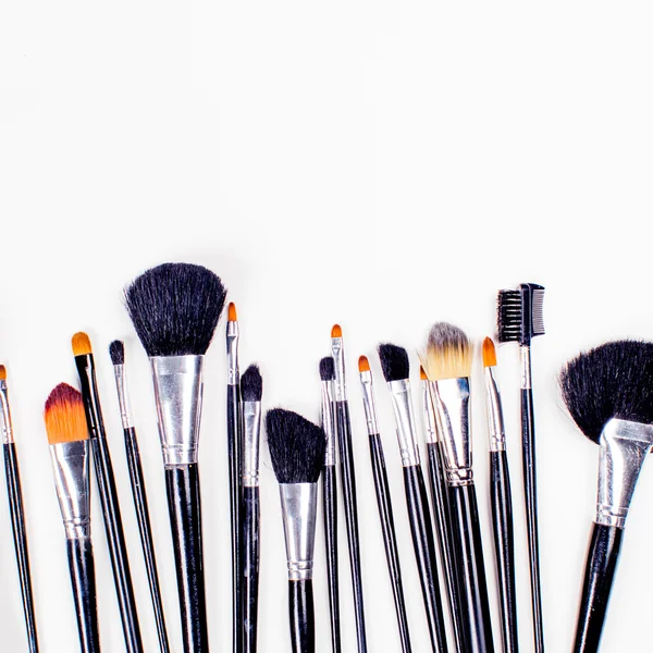 Serie di spazzole cosmetiche — Foto Stock