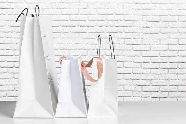 Shopping Bags with presents — Stock Photo, Image