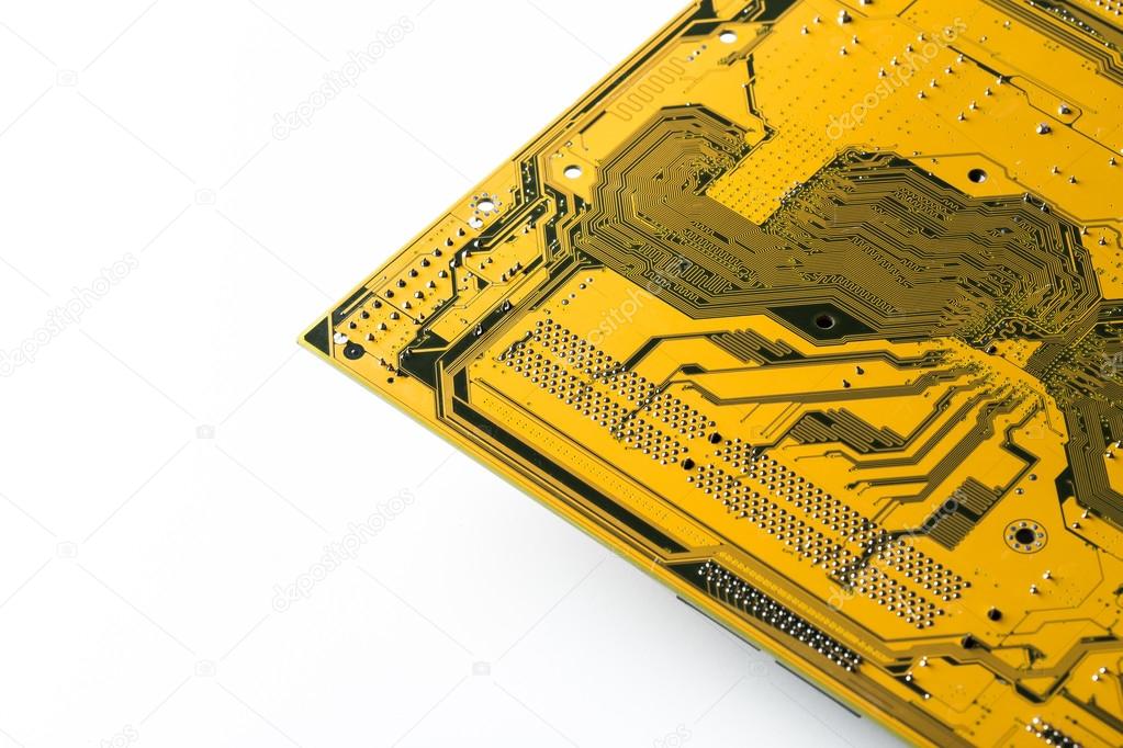 Yellow electronic waste