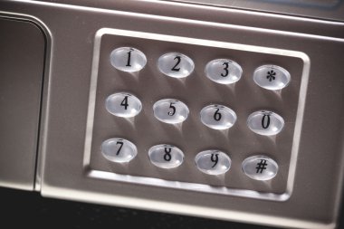 Elektronik kilit ile güvenlik Kasası