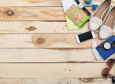 Üstten Görünüm. Tatil ve Turizm kavramı