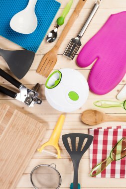 tencere ve Aksesuar ahşap tablo