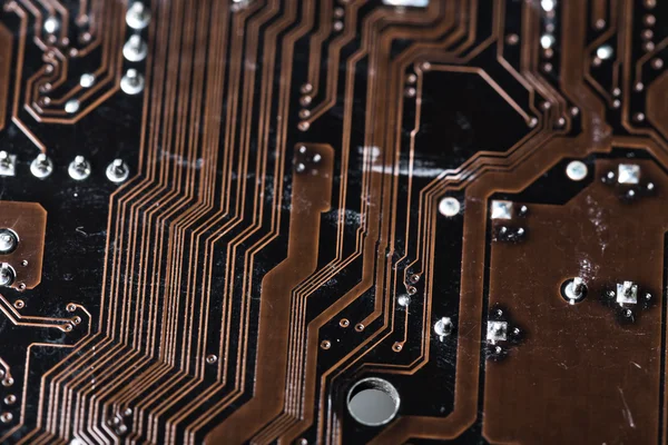 Circuit board background. close up — Stock Photo, Image