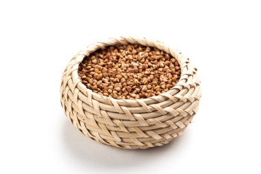 buğday üzerinde beyaz izole 