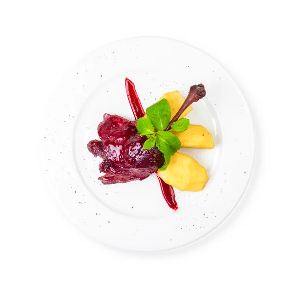 Canard rôti culinaire — Photo