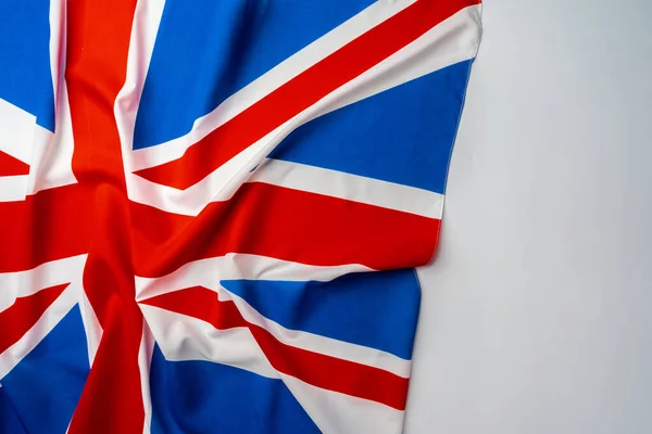 Fotografie cu steagul rupt al Marii Britanii — Fotografie, imagine de stoc