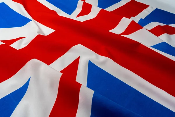Foto da bandeira ondulada da Grã-Bretanha — Fotografia de Stock