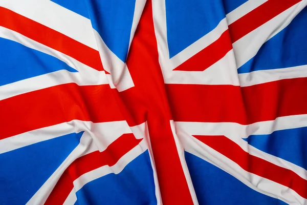 Foto de la bandera ondulada de Gran Bretaña — Foto de Stock