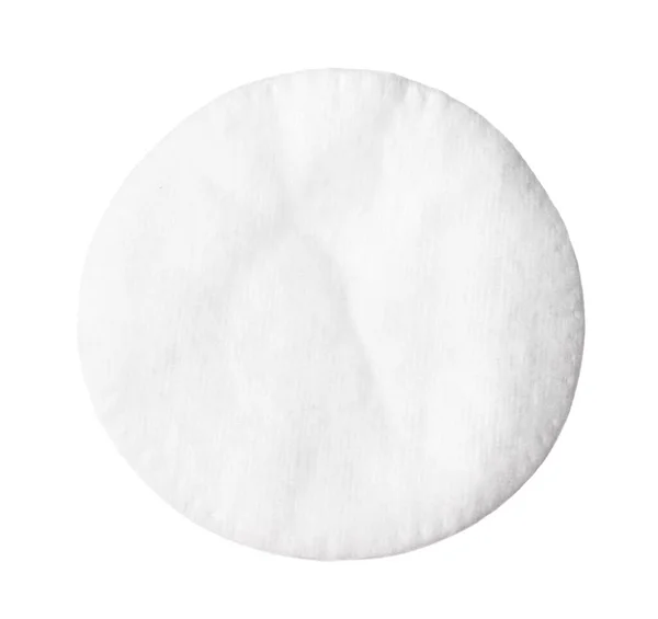 Podkładki bawełniane izolowane na białym tle — Zdjęcie stockowe