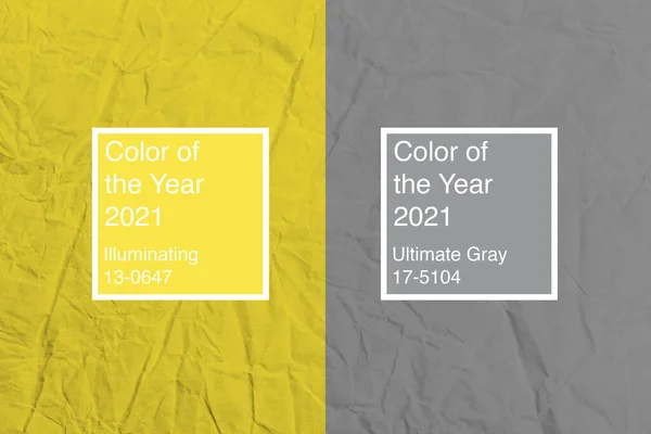 Тло кольорів 2021 року Остаточний сірий і просвітницький — стокове фото