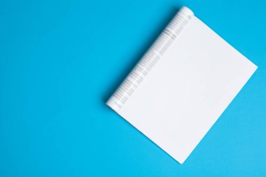 Model dergi ya da katalog. Boş sayfa.