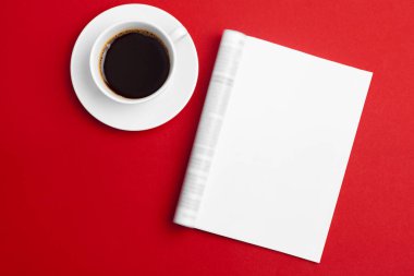 Model dergi ya da katalog. Boş sayfa.