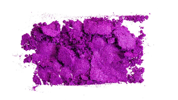明るい紫の色のスマッシュアイシャドウは、構成 — ストック写真