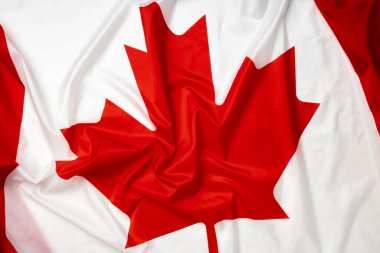 Kanada 'nın dalgalı tekstil bayrağı
