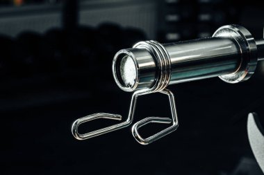 Ağırlık kilidi, bar kıskacı, spor salonu ekipmanları.