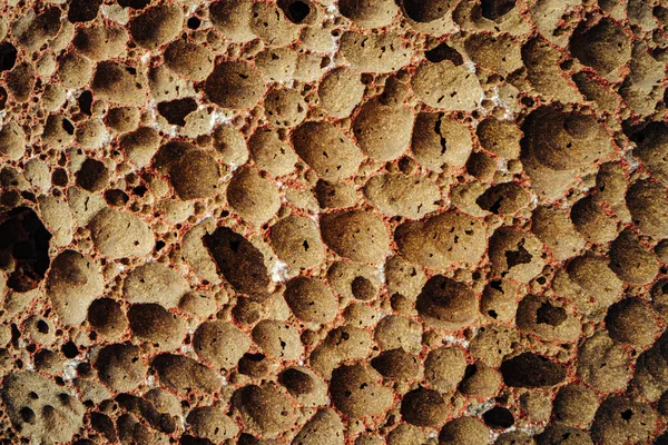 Pianka beton blok ściana tekstura zbliżenie — Zdjęcie stockowe