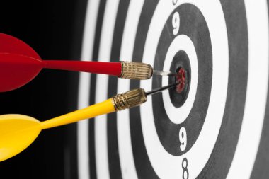 dartboard iş başarısı konsepti