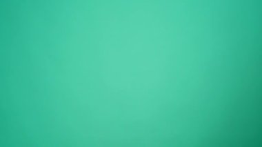 Eldivenli kurye, nane arkaplanda teslimat yapan el sanatları çantasından geçiyor.