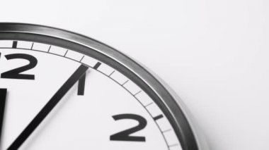 Duvardaki saat yüzünün videosunu kapat