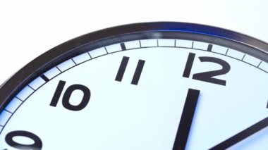 Duvardaki saat yüzünün videosunu kapat