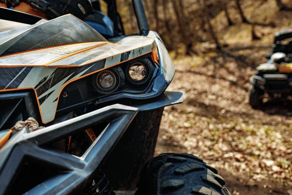 Details van Atv quad bike close-up — Stockfoto