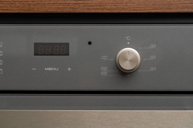 Modern fırın kontrol düğmesi kapat