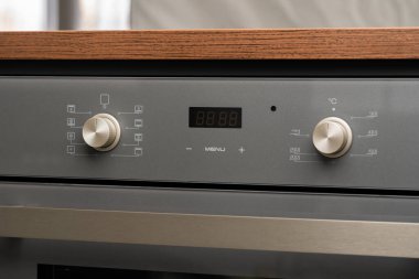 Modern fırın kontrol düğmesi kapat