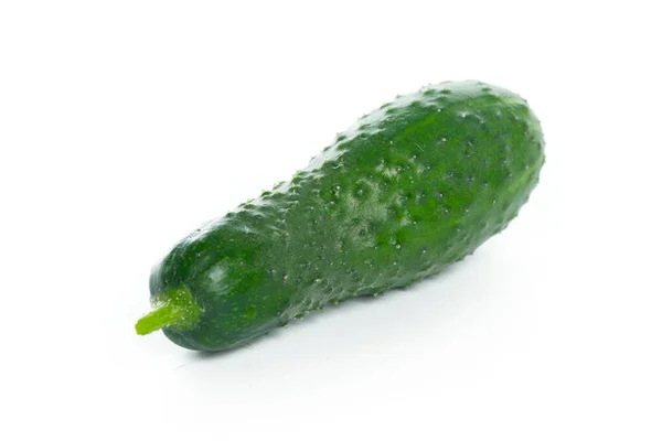 Cucumber isolated on white — Stock Photo, Image