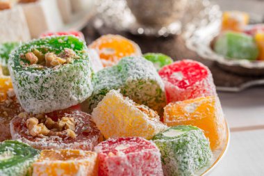 Tahta masada Türk lokumu