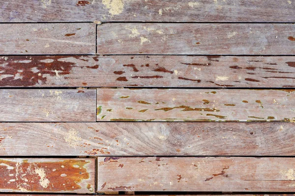 Close-up van muur van houten planken — Stockfoto