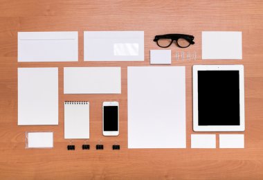 Kimlik marka için şablon