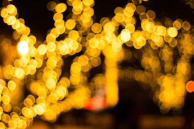 bulanık arka plan ışığı