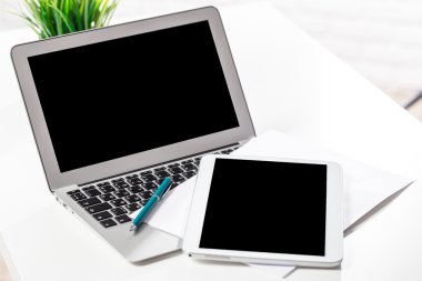 Tablet, not defteri, bilgisayar
