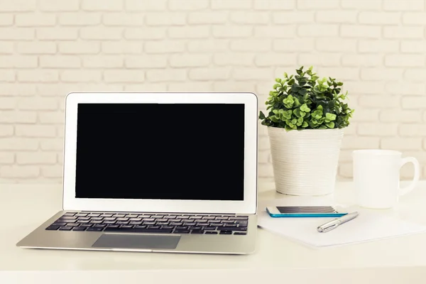 Tablet, notepad, computador — Fotografia de Stock