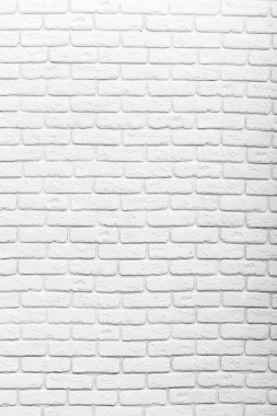 Beyaz tuğla duvar