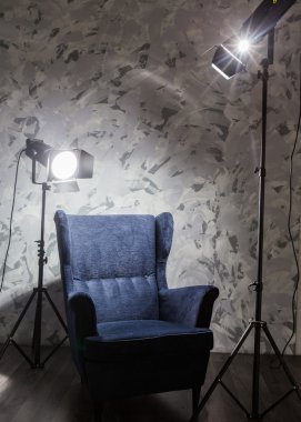 İç modern fotoğraf stüdyosu