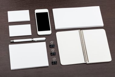 Kimlik marka için şablon