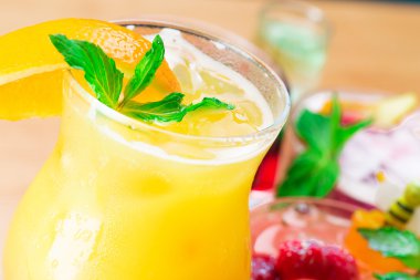 kokteyller yakın çekim