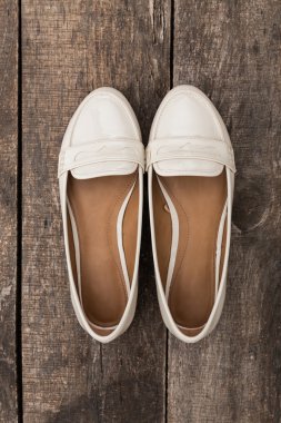 Yaz giysileri kümesi. Üstten Görünüm.